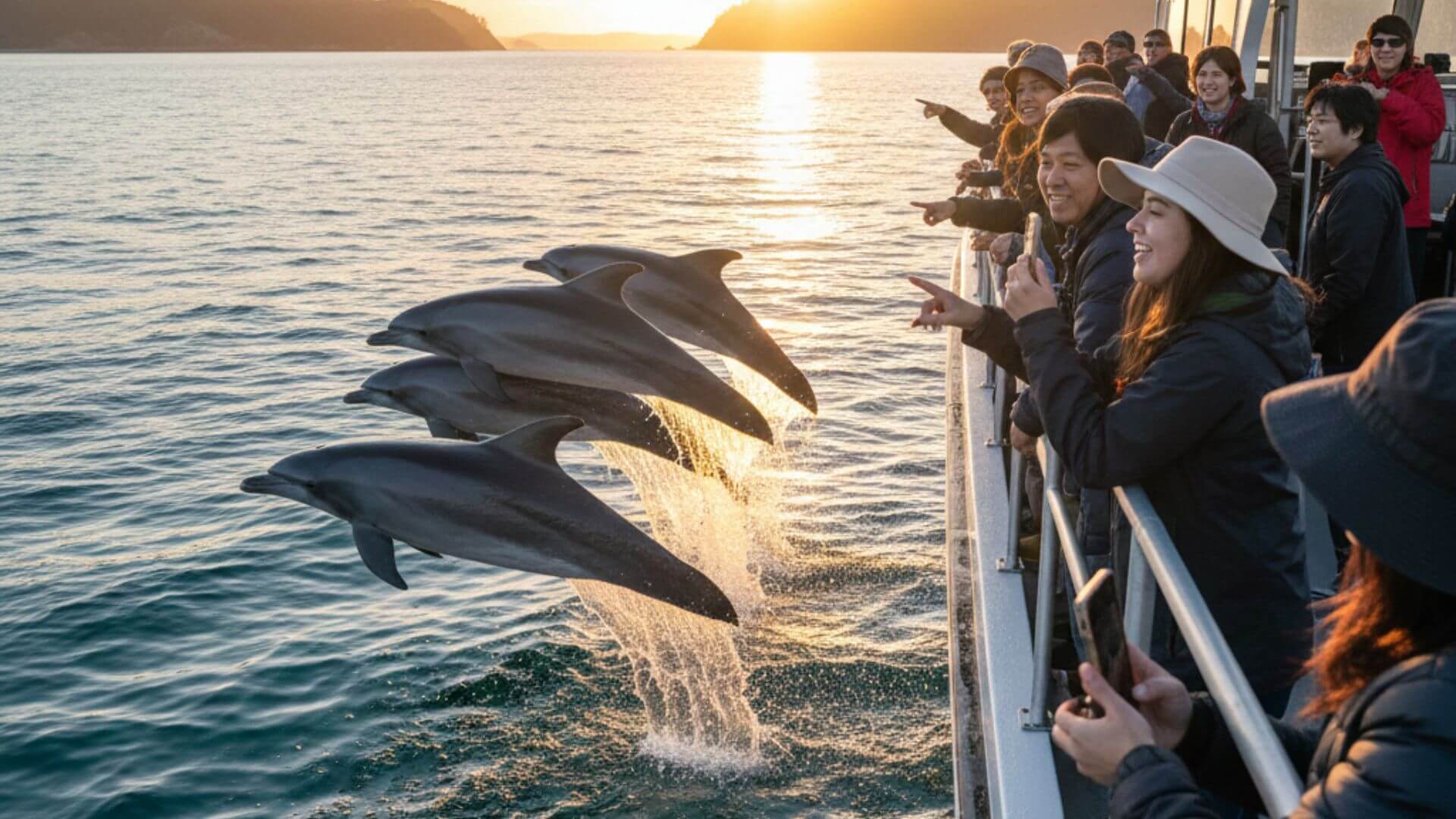 what is the best time to see dolphins